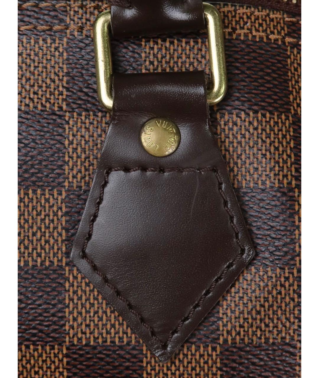 LOUIS VUITTON Коричневая сумка с короткими ручками, фото 8