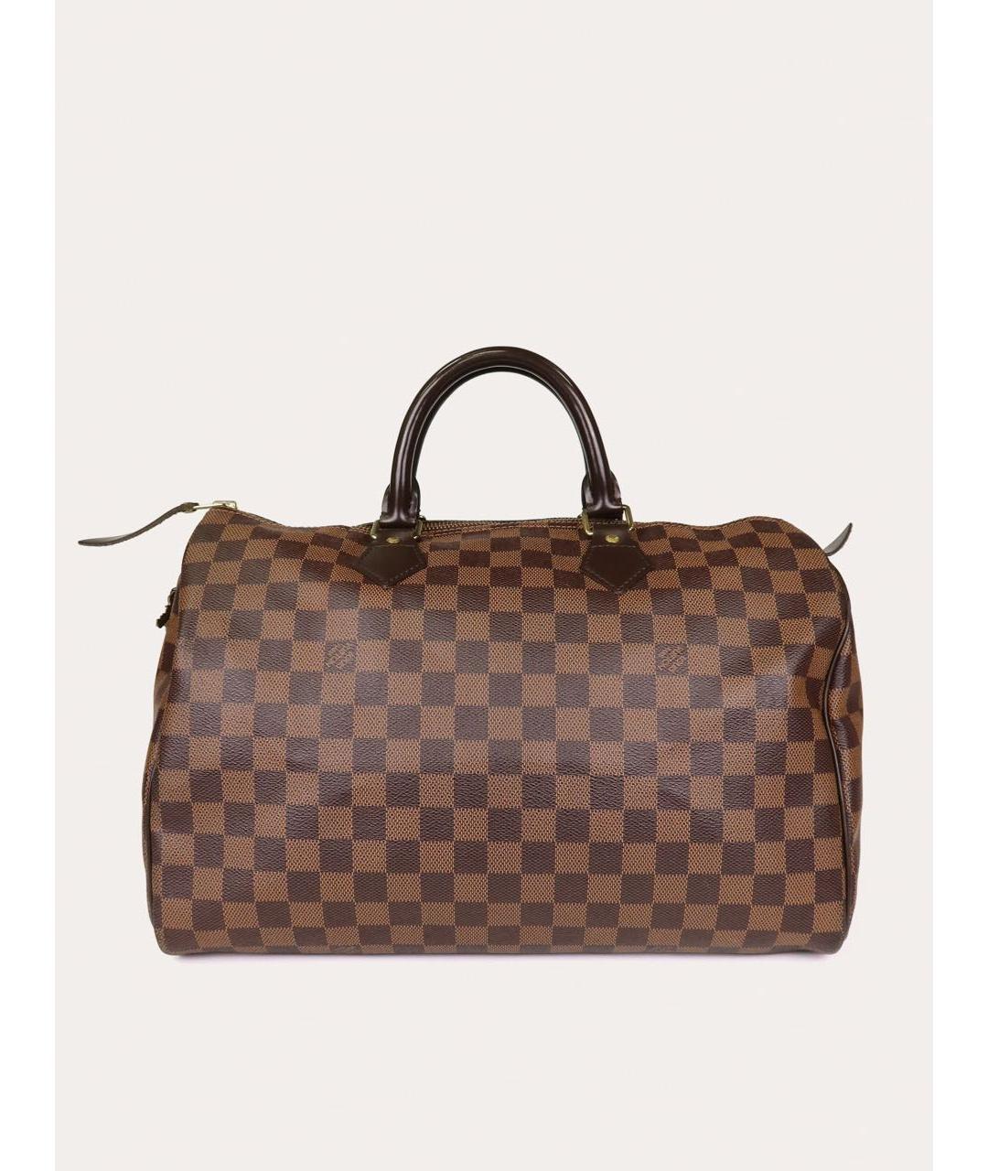 LOUIS VUITTON Коричневая сумка с короткими ручками, фото 3