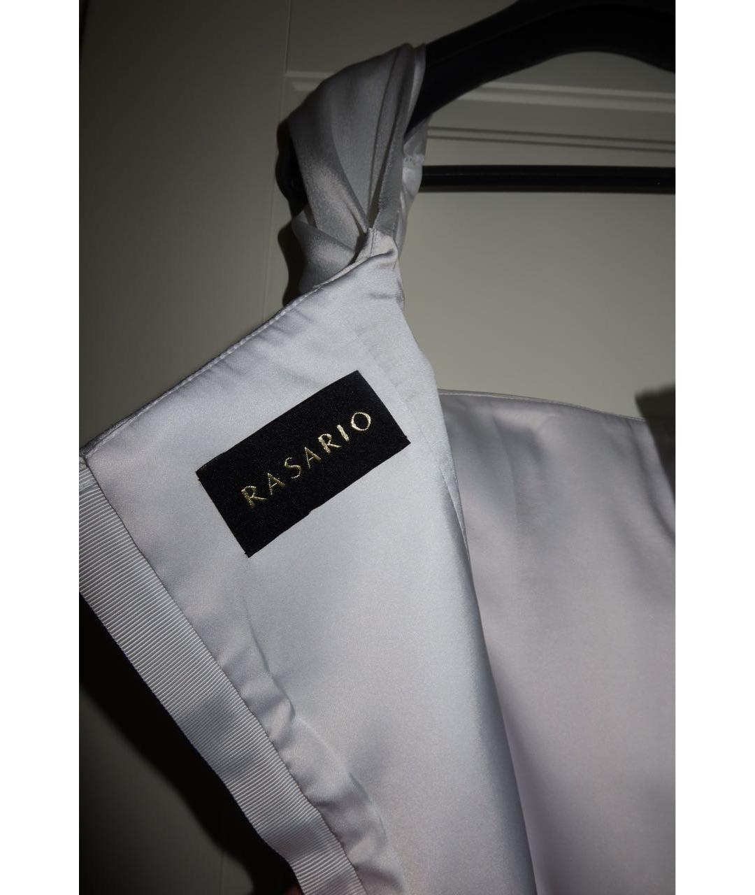 RASARIO Белое полиэстеровое свадебное платье, фото 3