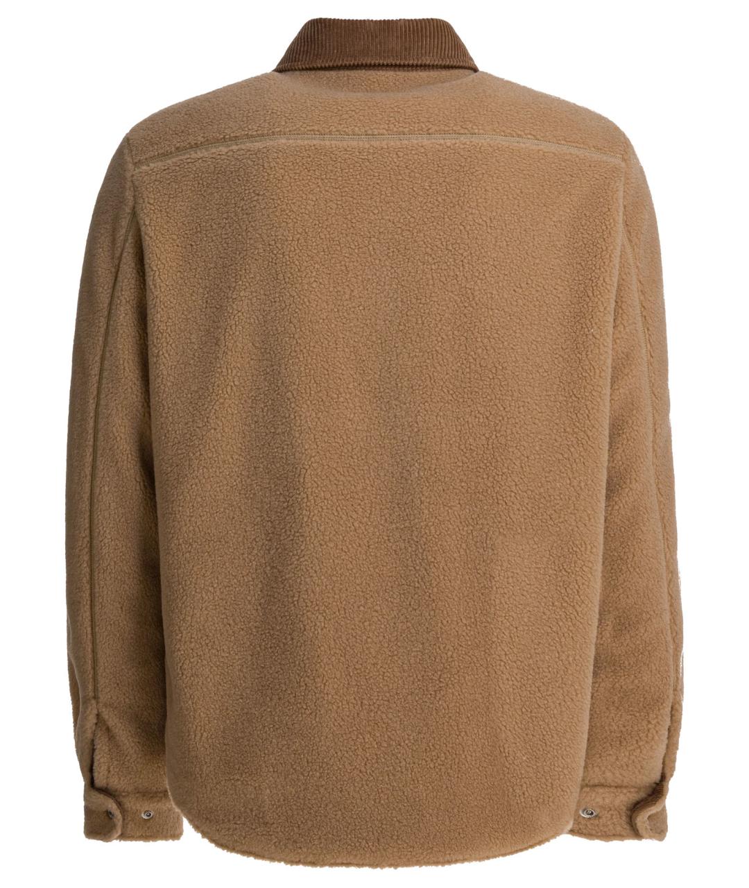 MONCLER Бежевая шерстяная куртка, фото 2