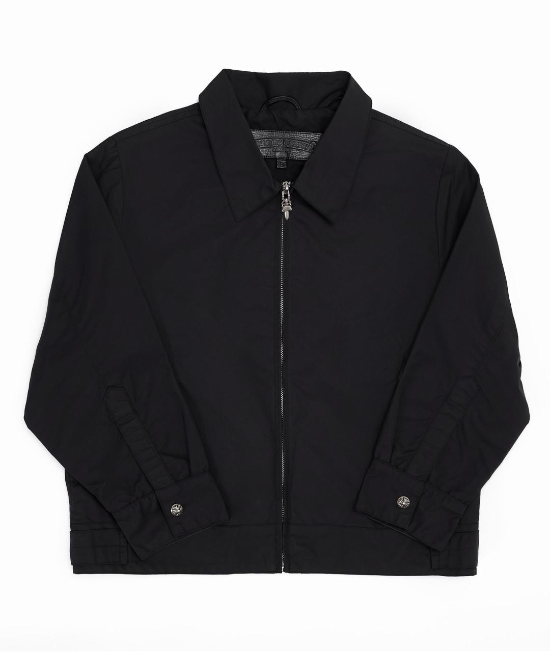 CHROME HEARTS Черная полиэстеровая рубашка, фото 1