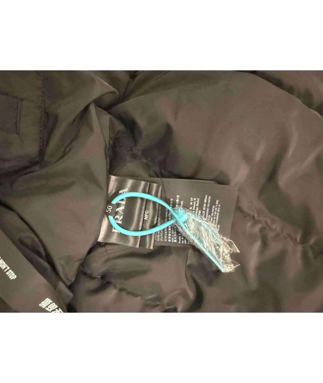 PRADA Черный пуховик, фото 5