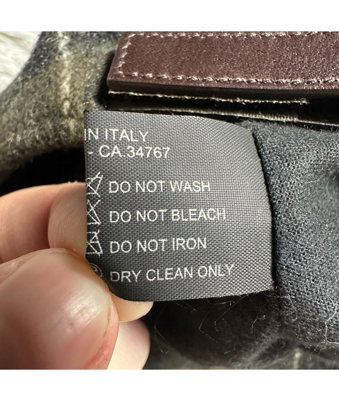 PRADA Зеленая шерстяная кепка, фото 8