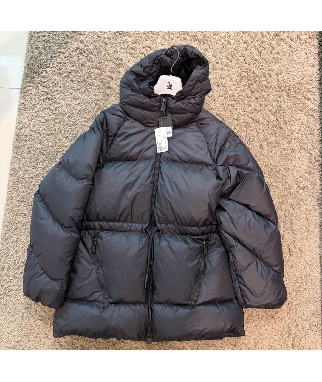 BACON Черный полиэстеровый пуховик, фото 7