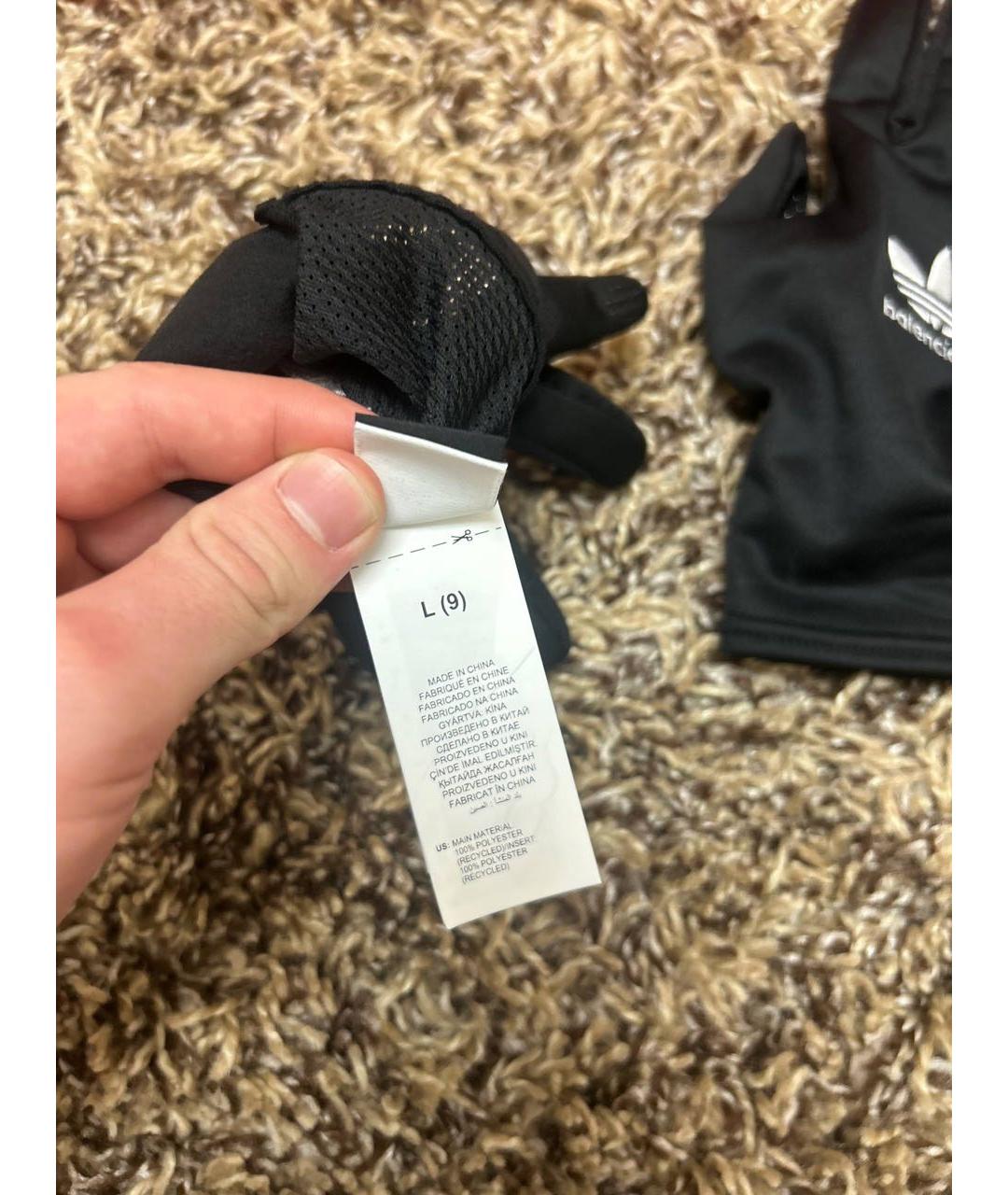 BALENCIAGA Черные перчатки, фото 7