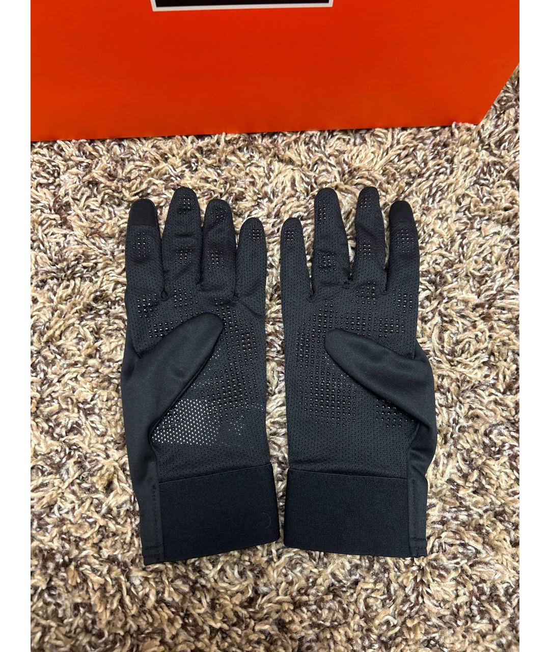 BALENCIAGA Черные перчатки, фото 4