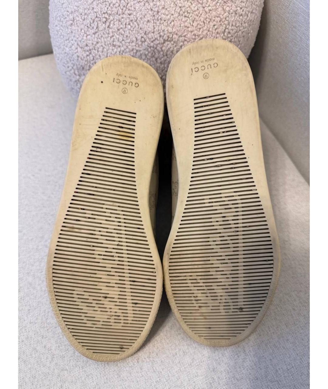 GUCCI Серые кеды, фото 4