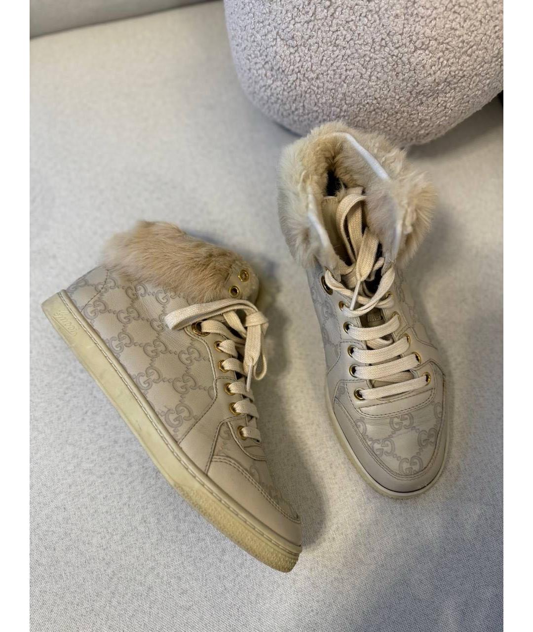 GUCCI Серые кеды, фото 7