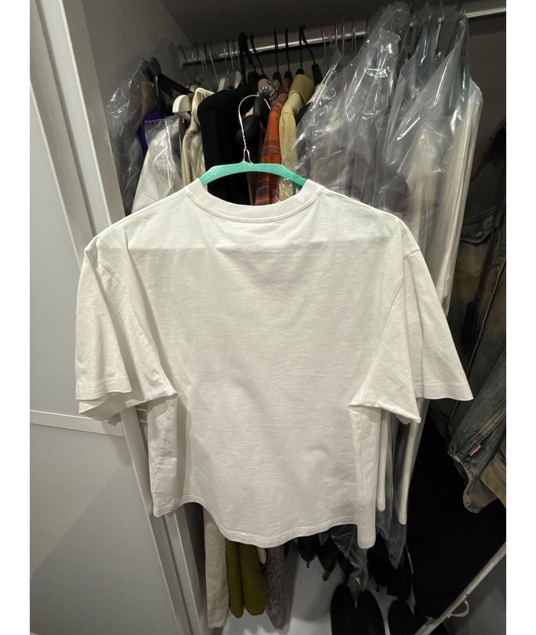 ACNE STUDIOS Белая футболка, фото 2