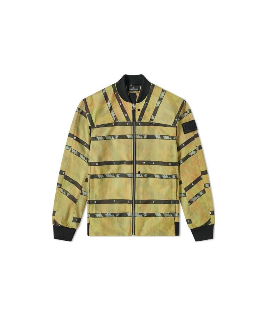 STONE ISLAND SHADOW PROJECT Желтая хлопковая куртка, фото 1