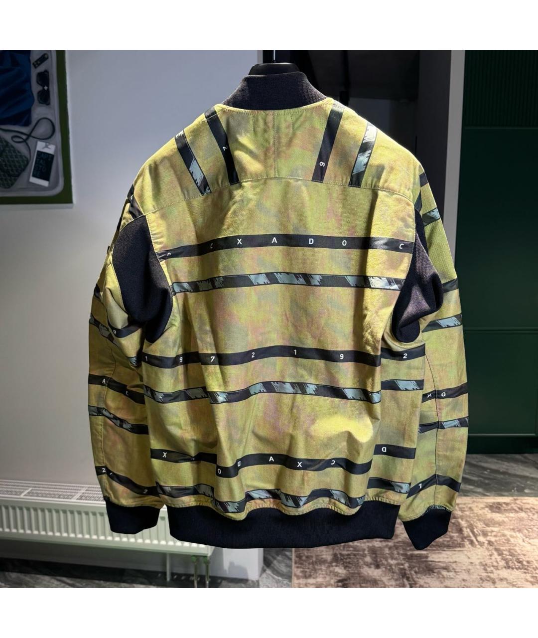 STONE ISLAND SHADOW PROJECT Желтая хлопковая куртка, фото 3