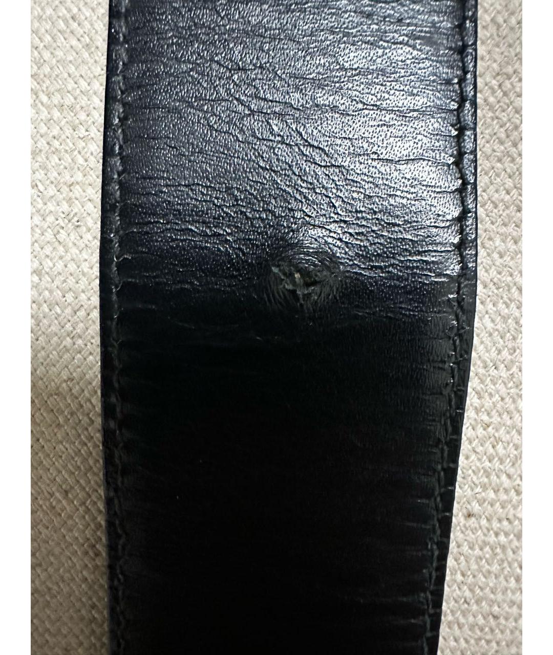 GUCCI Зеленый кожаный ремень, фото 5