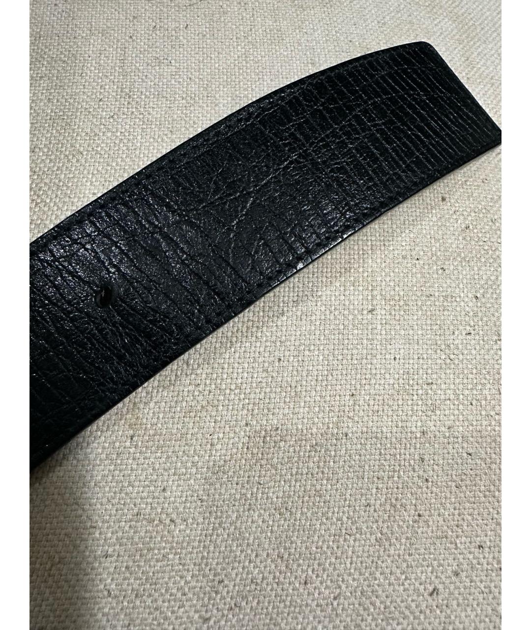 GUCCI Зеленый кожаный ремень, фото 4