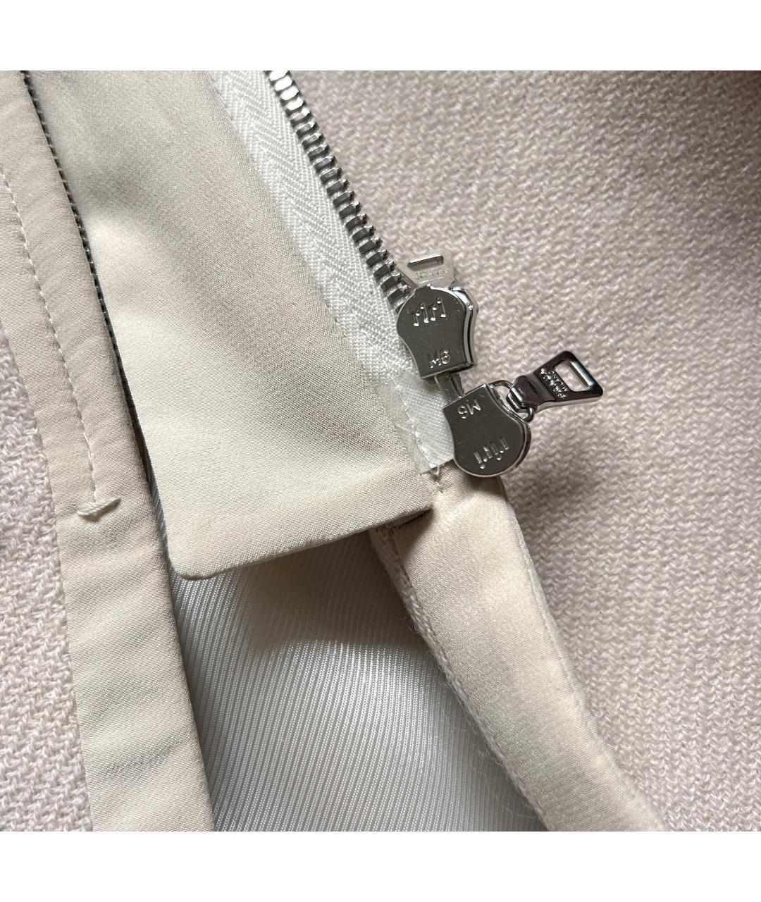 PRADA Бежевое шерстяное пальто, фото 5