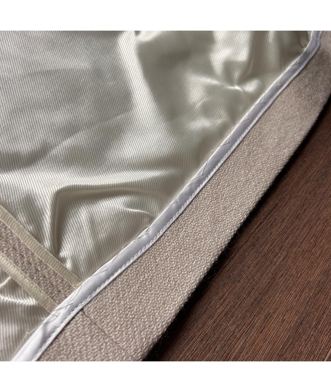 PRADA Бежевое шерстяное пальто, фото 9