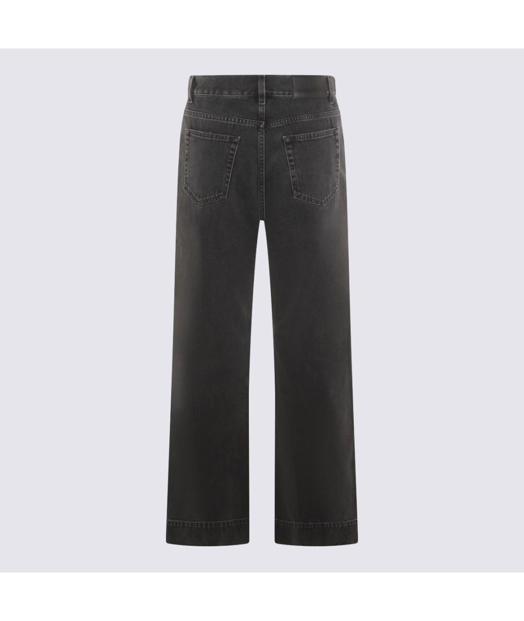 CHLOE Черные хлопковые прямые джинсы, фото 2