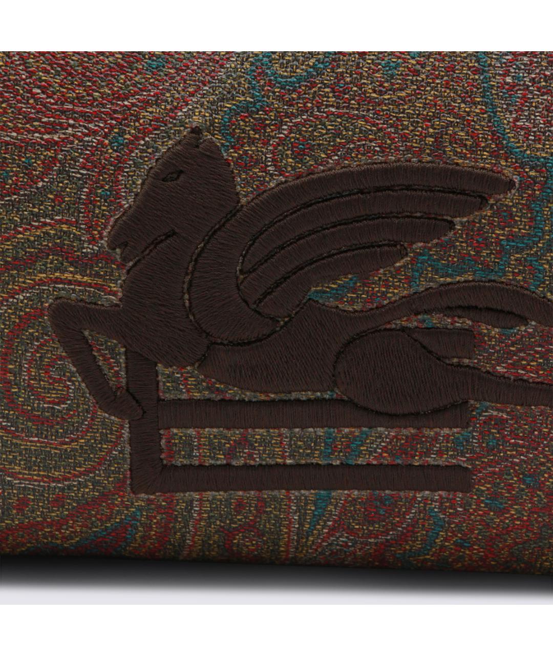 ETRO Коричневая барсетка, фото 4