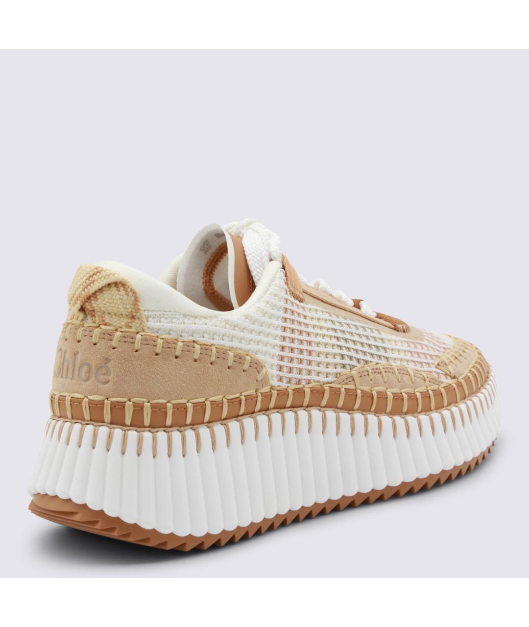 CHLOE Коричневые кроссовки, фото 3