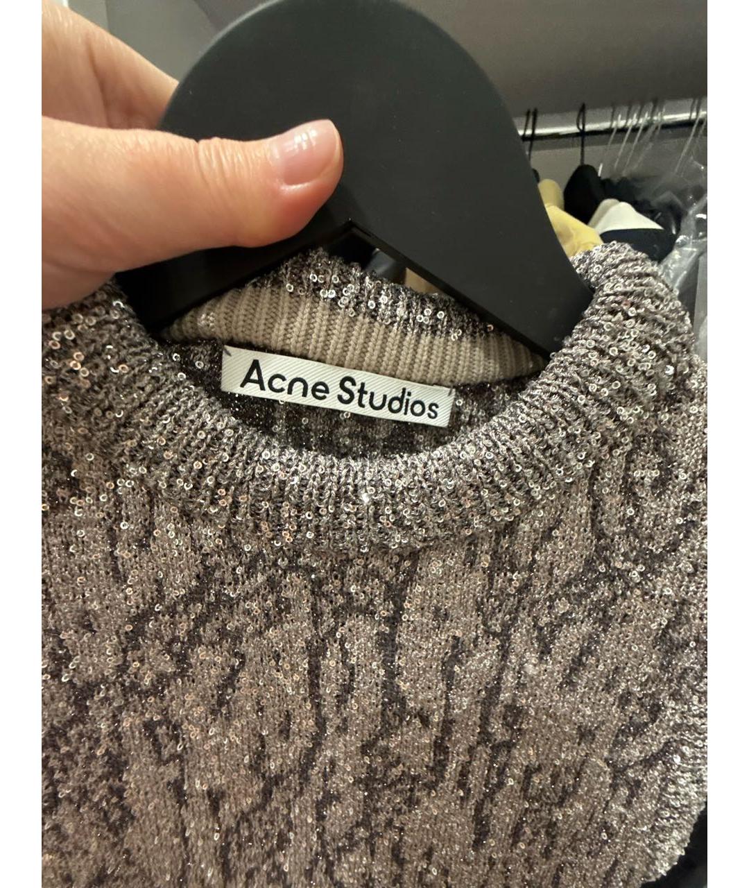 ACNE STUDIOS Фиолетовое вечернее платье, фото 3