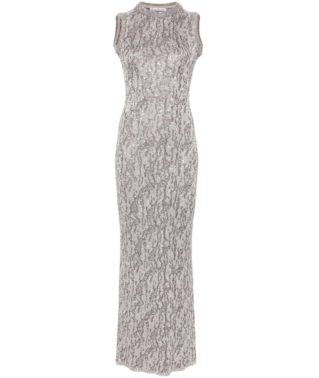 ACNE STUDIOS Фиолетовое вечернее платье, фото 1