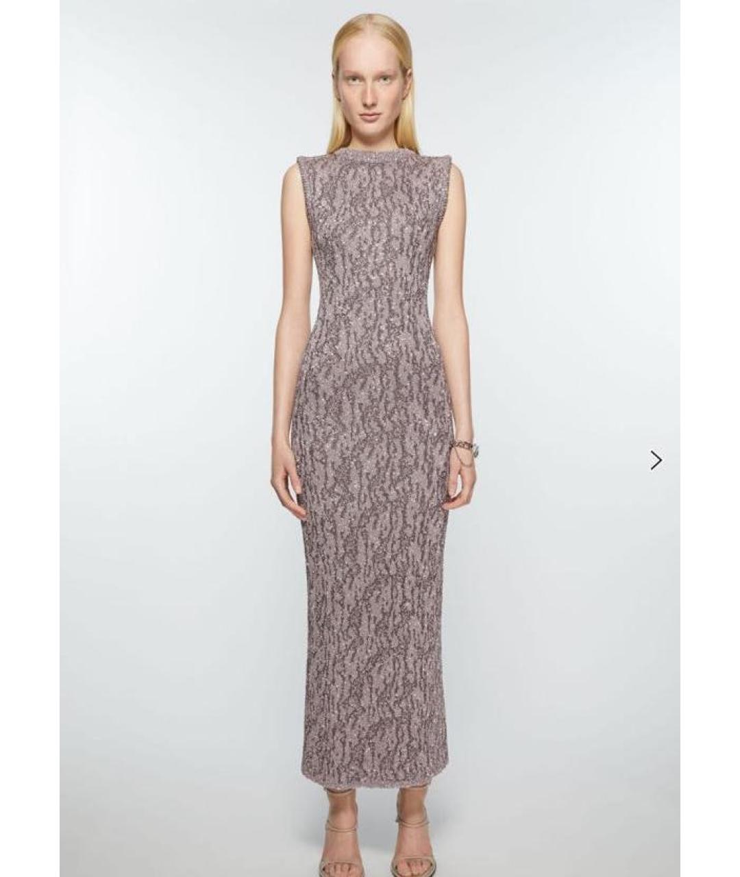 ACNE STUDIOS Фиолетовое вечернее платье, фото 5