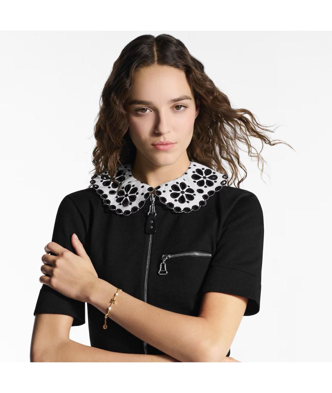 LOUIS VUITTON Золотой металлический браслет, фото 3