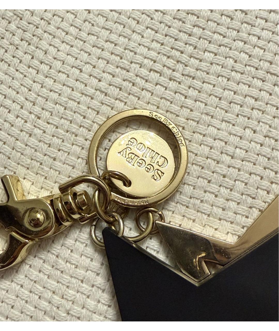 SEE BY CHLOE Золотой брелок, фото 3