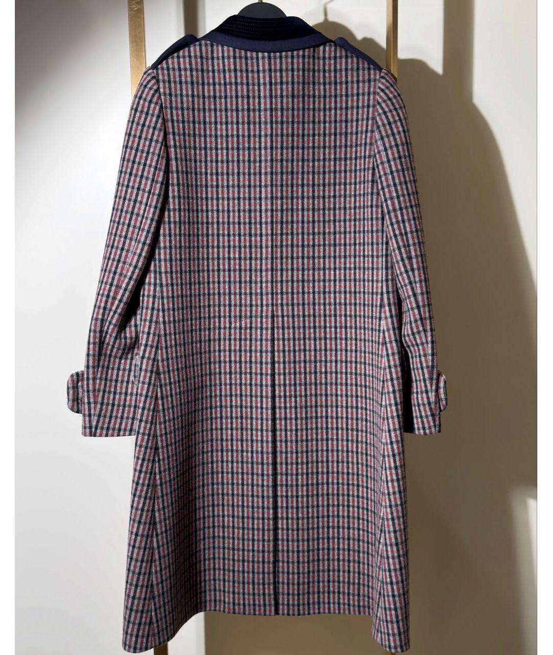 MIU MIU Мульти шерстяное пальто, фото 2