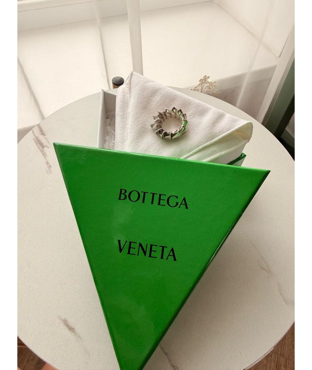 BOTTEGA VENETA Серебряное серебряное кольцо, фото 3