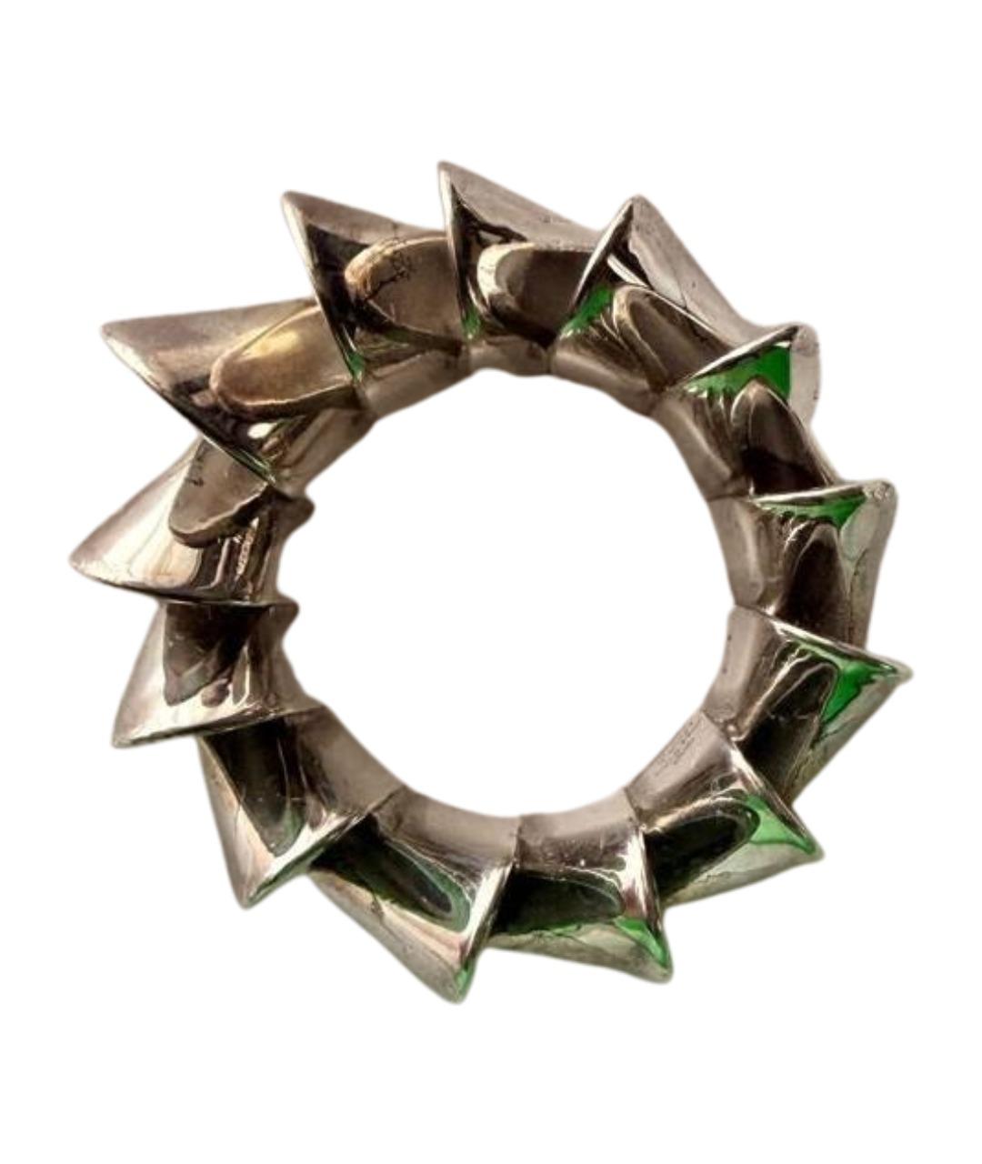 BOTTEGA VENETA Серебряное серебряное кольцо, фото 1