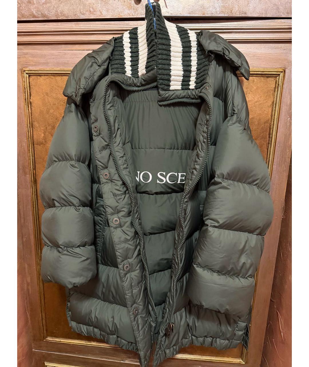 ERMANNO SCERVINO Зеленый пуховик, фото 6