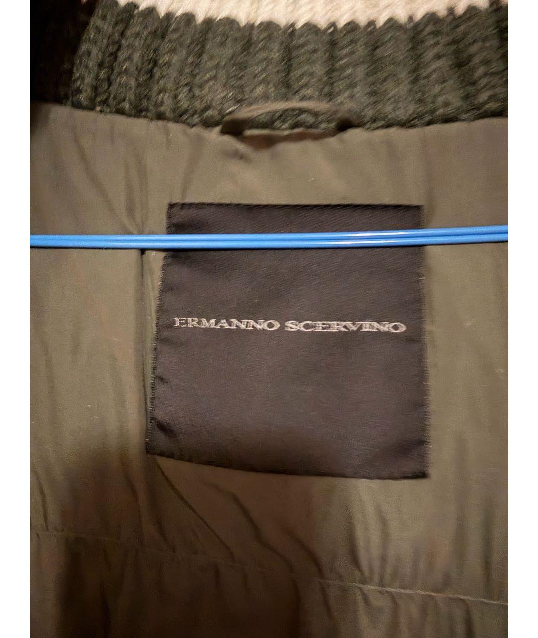 ERMANNO SCERVINO Зеленый пуховик, фото 3