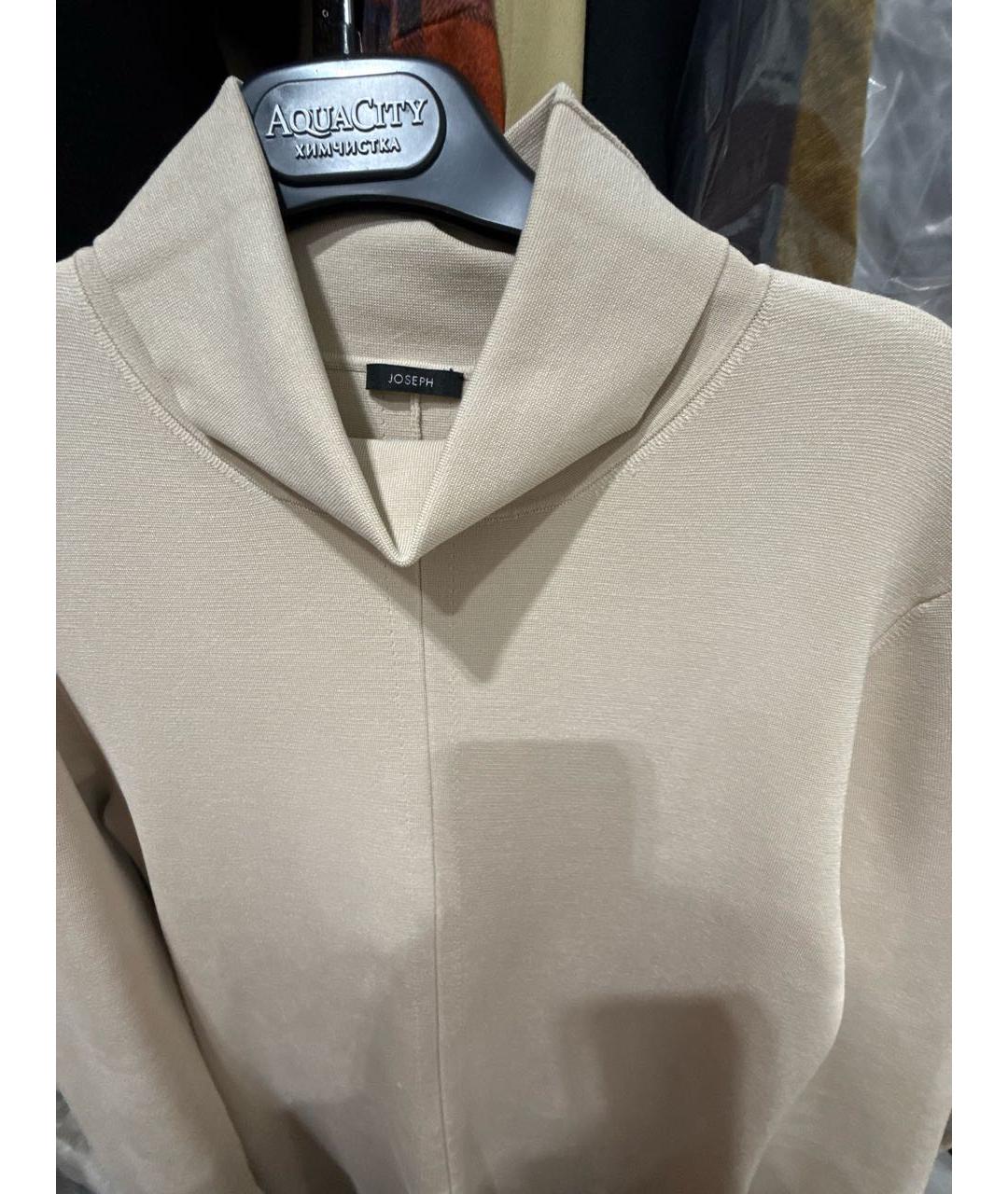 JOSEPH Бежевое повседневное платье, фото 4