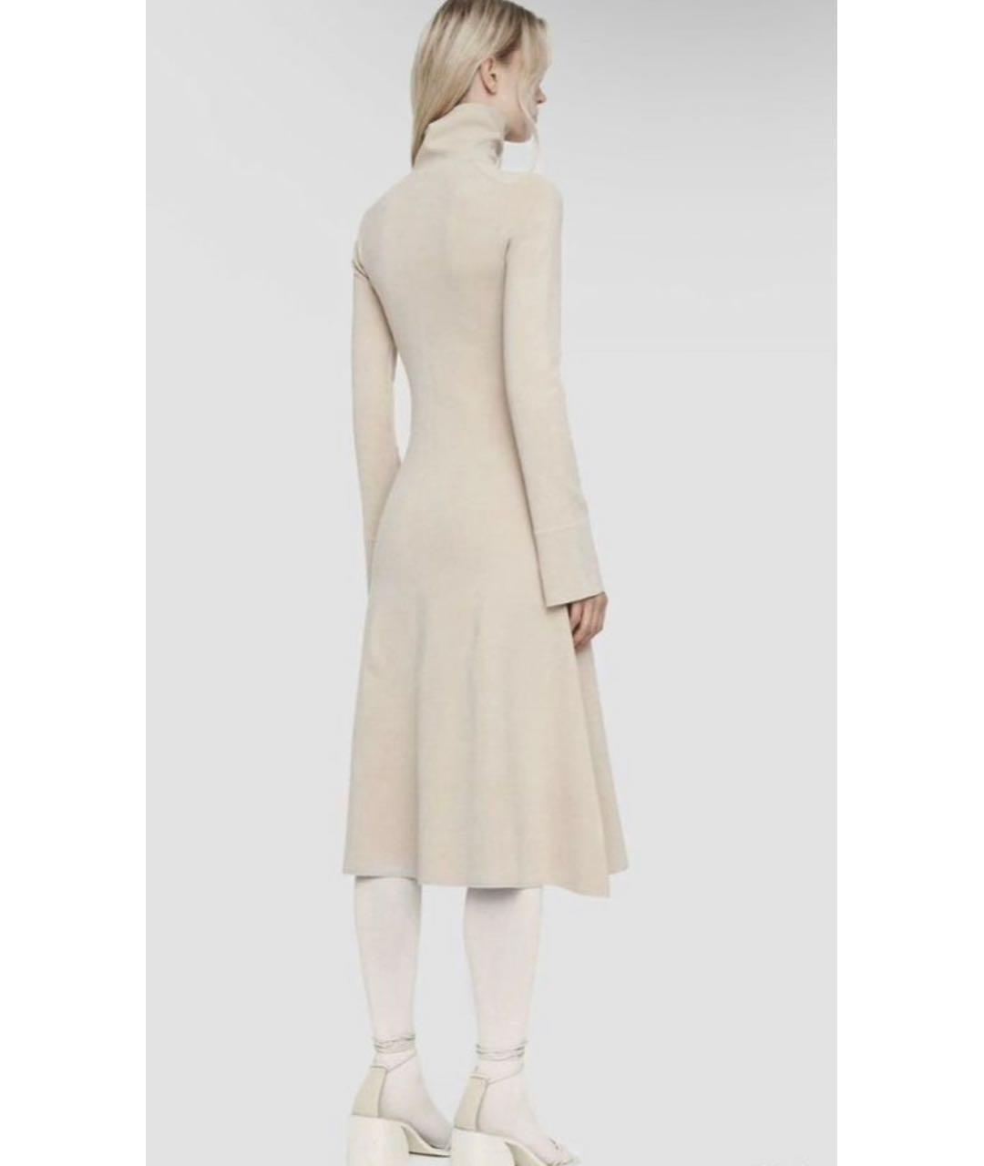 JOSEPH Бежевое повседневное платье, фото 2
