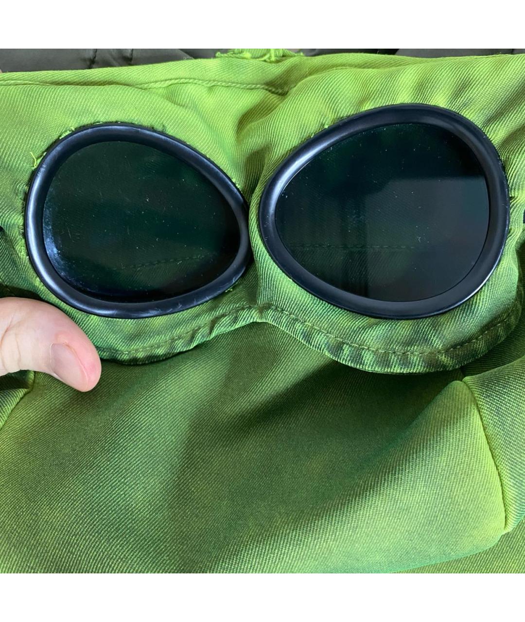 CP COMPANY Зеленая полиэстеровая куртка, фото 8