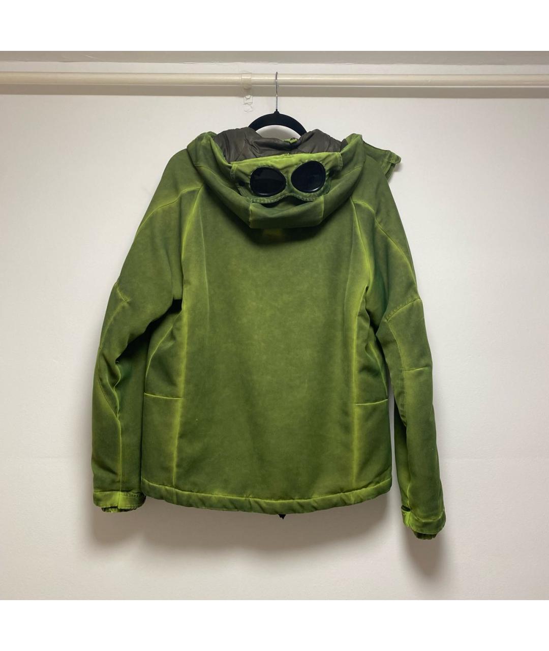 CP COMPANY Зеленая полиэстеровая куртка, фото 2