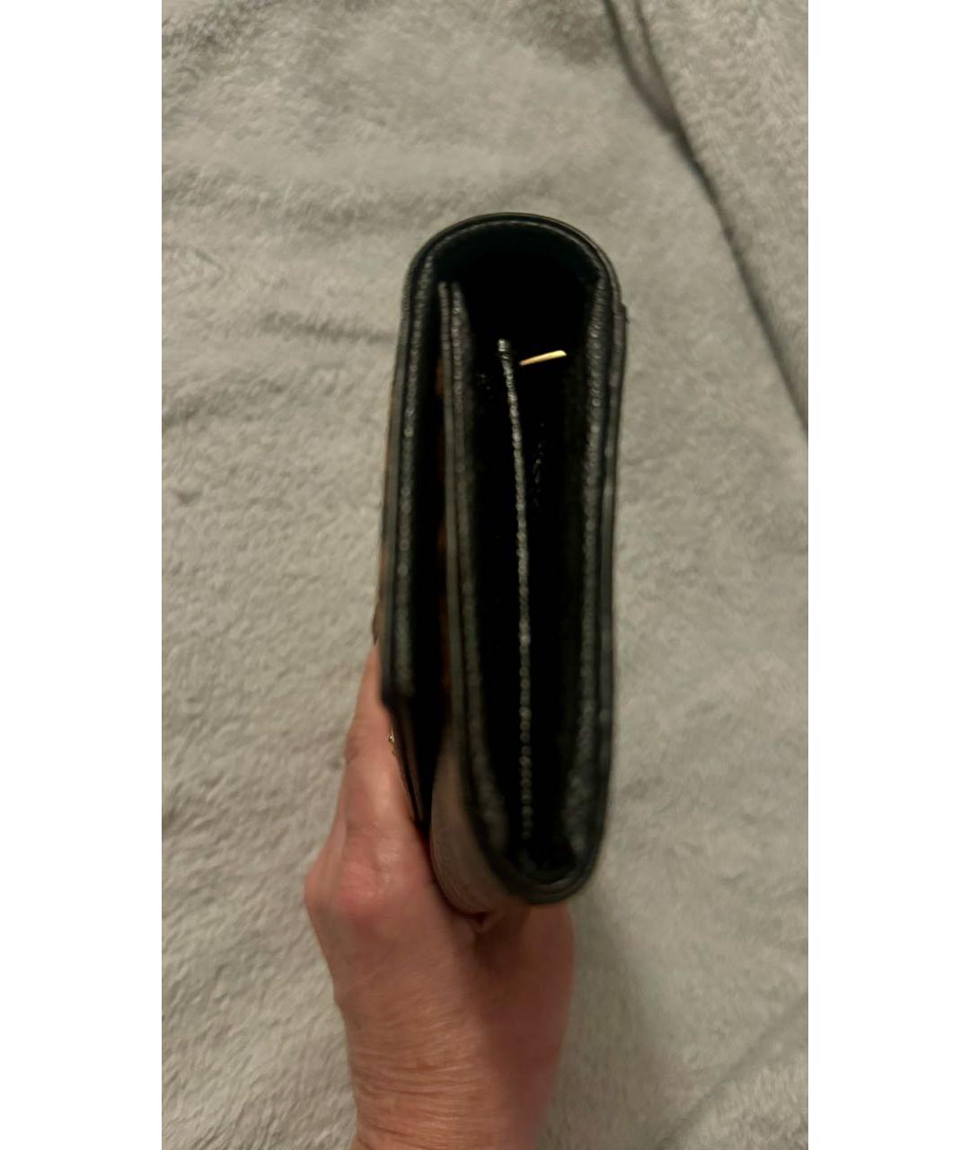 DOLCE&GABBANA Коричневый кожаный кошелек, фото 3