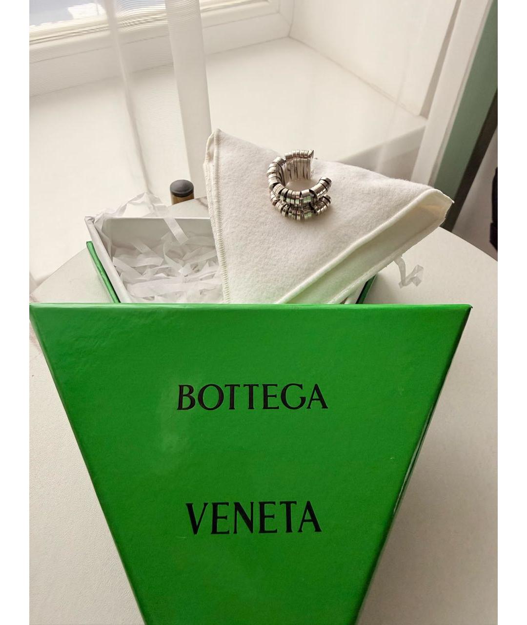 BOTTEGA VENETA Серебряное серебряное кольцо, фото 2