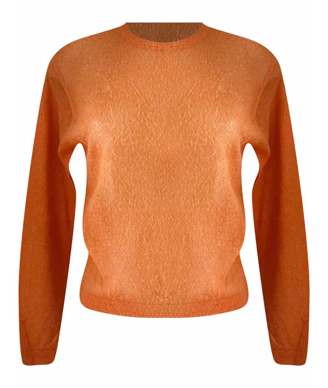 'S MAX MARA Оранжевый шерстяной джемпер / свитер, фото 1