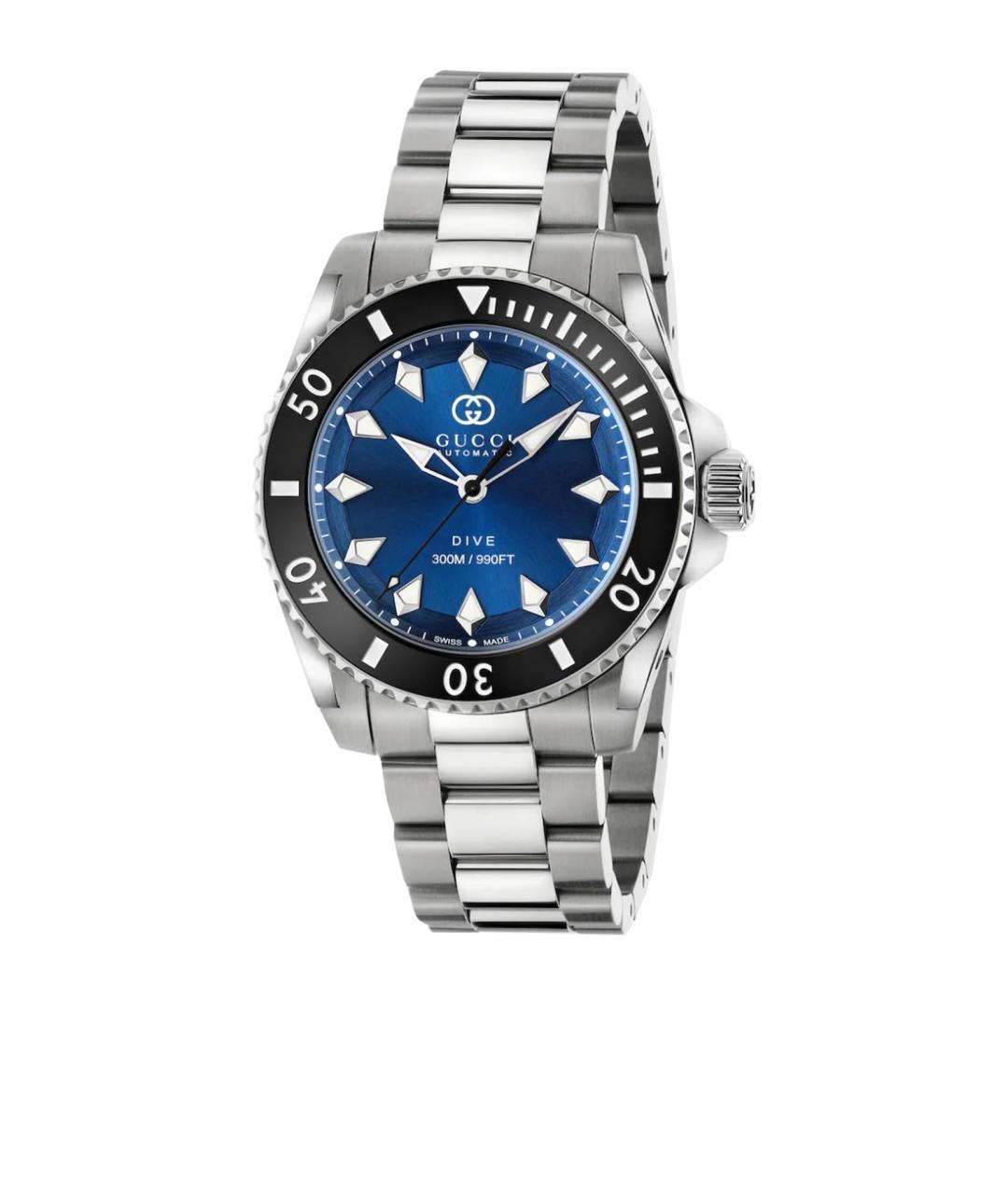 GUCCI Синие часы, фото 1