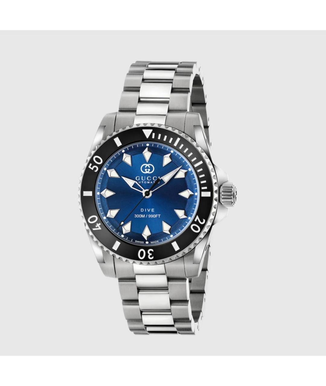 GUCCI Синие часы, фото 4