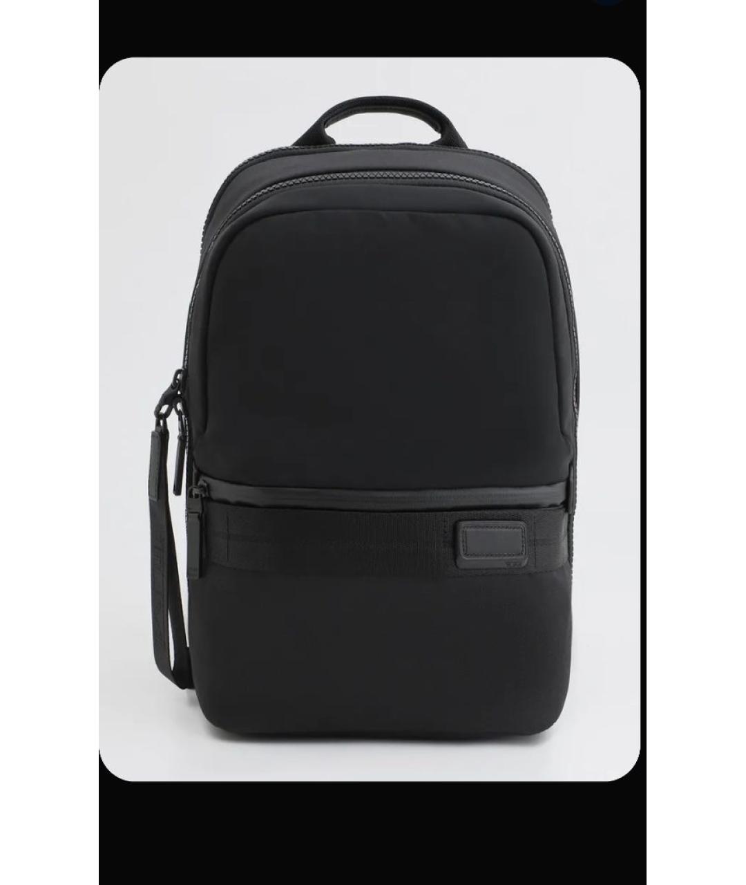 TUMI Черный синтетический рюкзак, фото 5