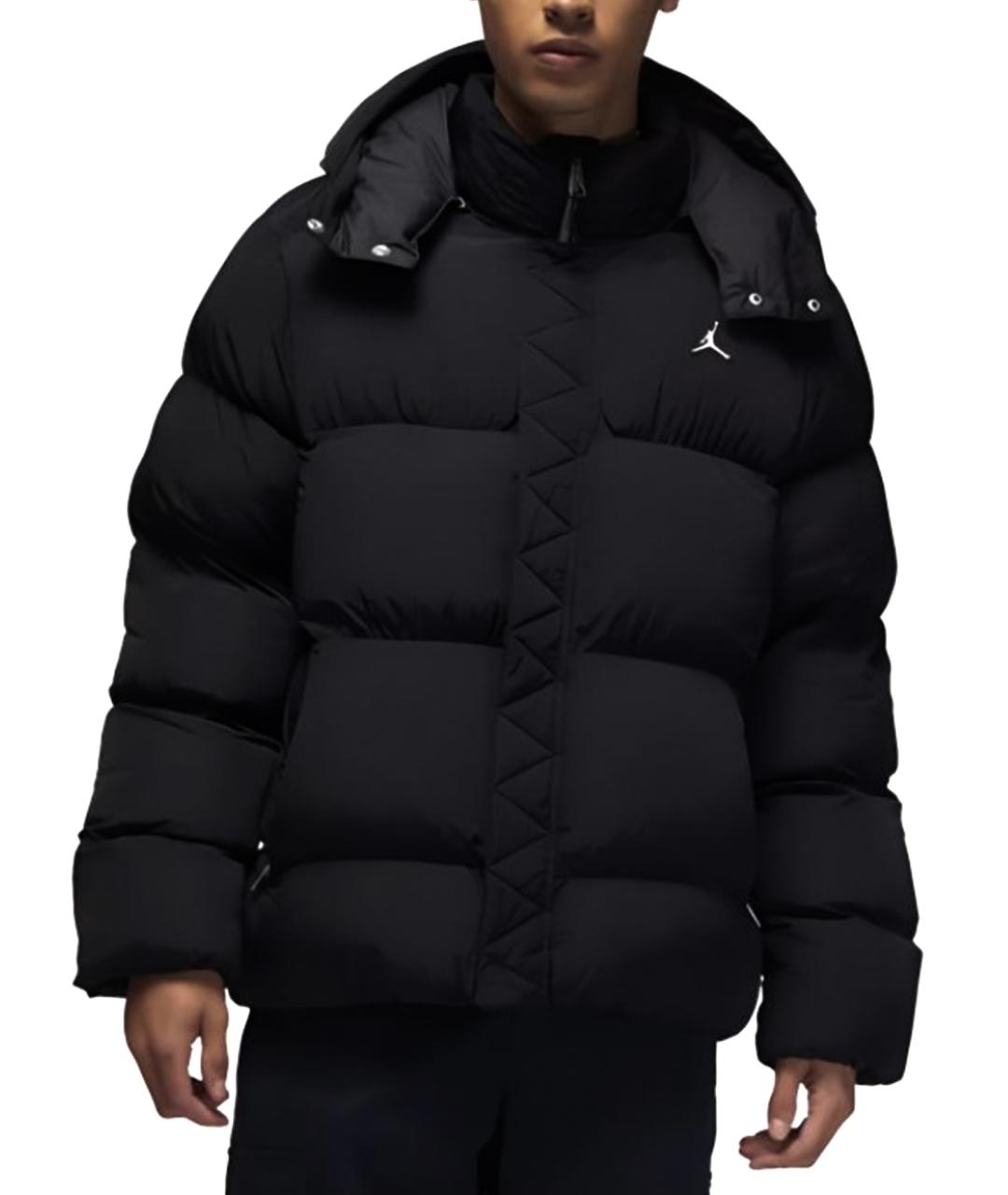 JORDAN Черная атласная куртка, фото 6