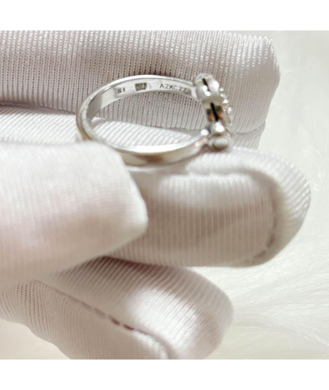 BVLGARI Серебряное кольцо из белого золота, фото 6