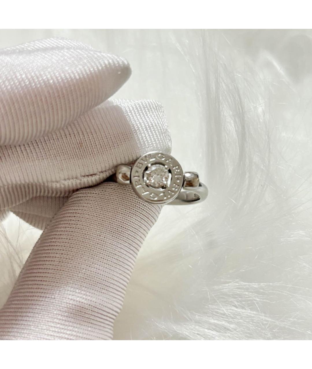 BVLGARI Серебряное кольцо из белого золота, фото 5