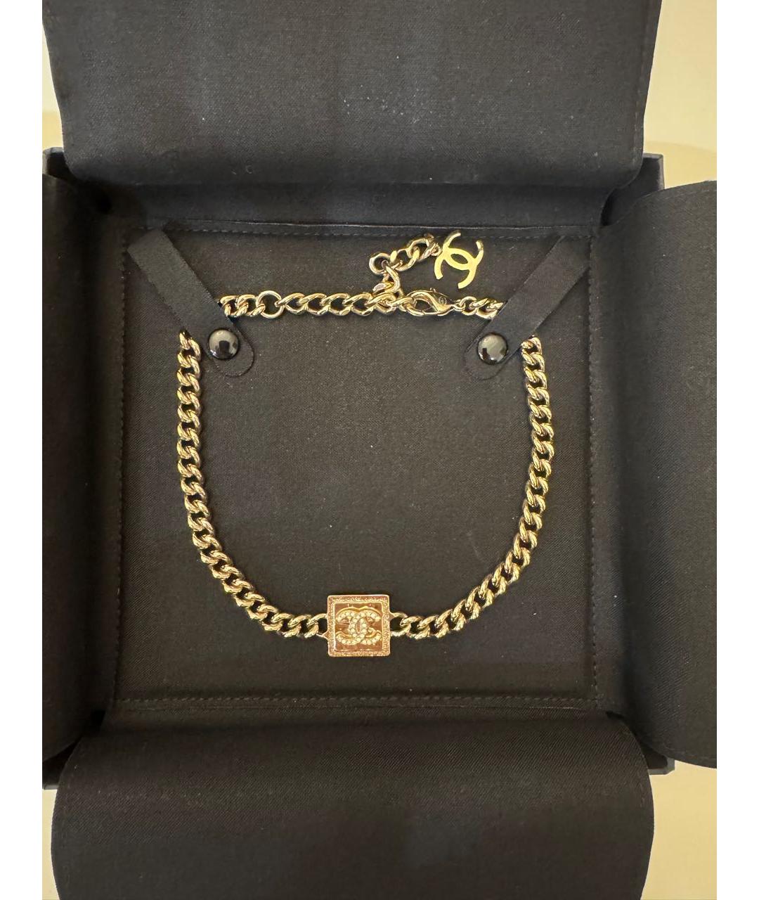 CHANEL Золотой чокер, фото 5