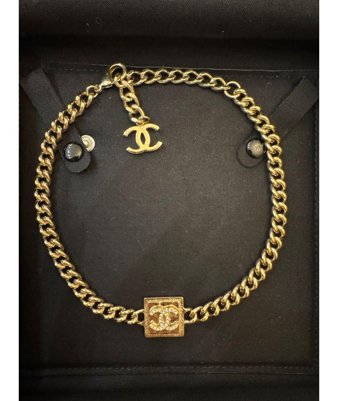 CHANEL Золотой чокер, фото 6