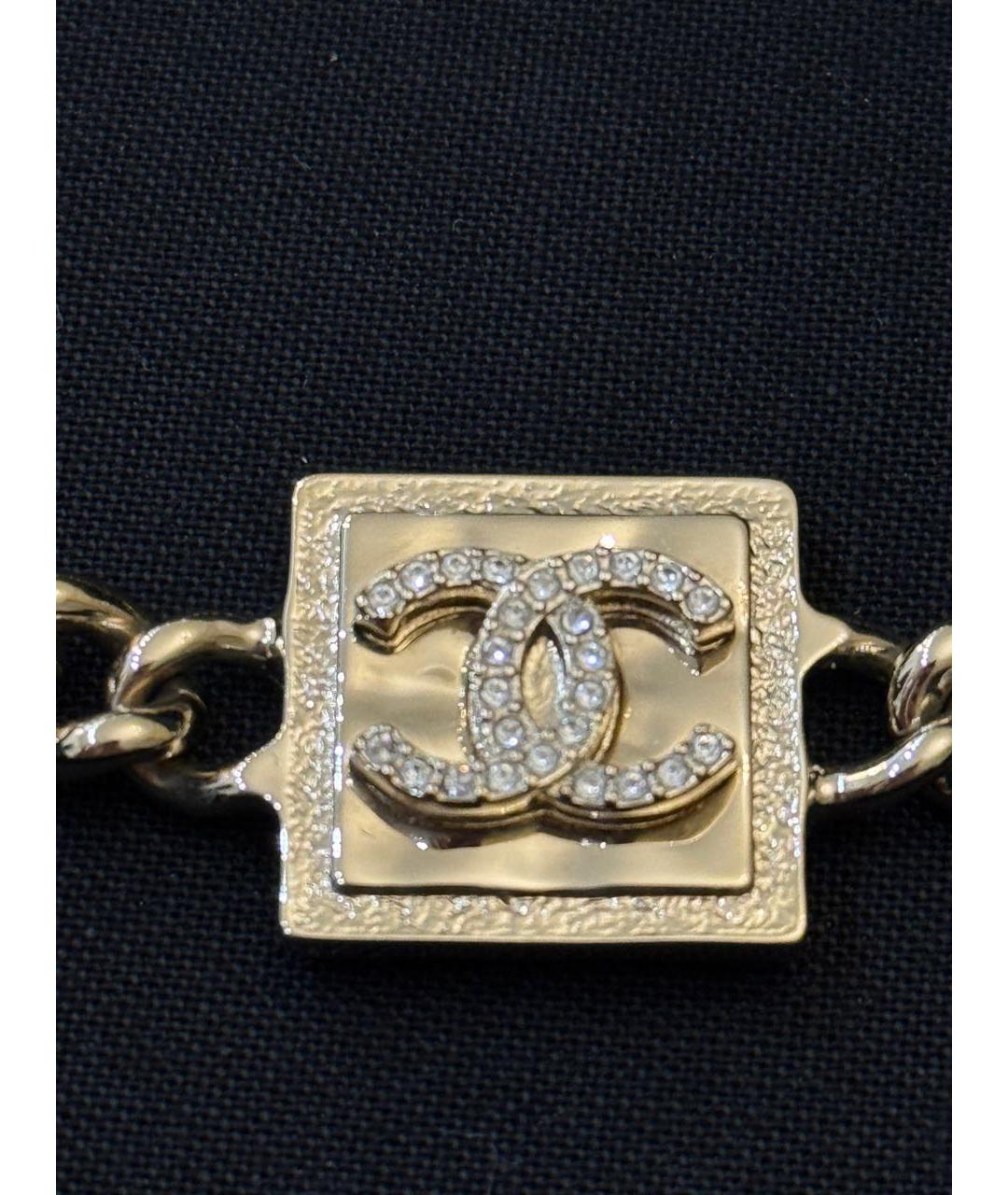 CHANEL Золотой чокер, фото 4