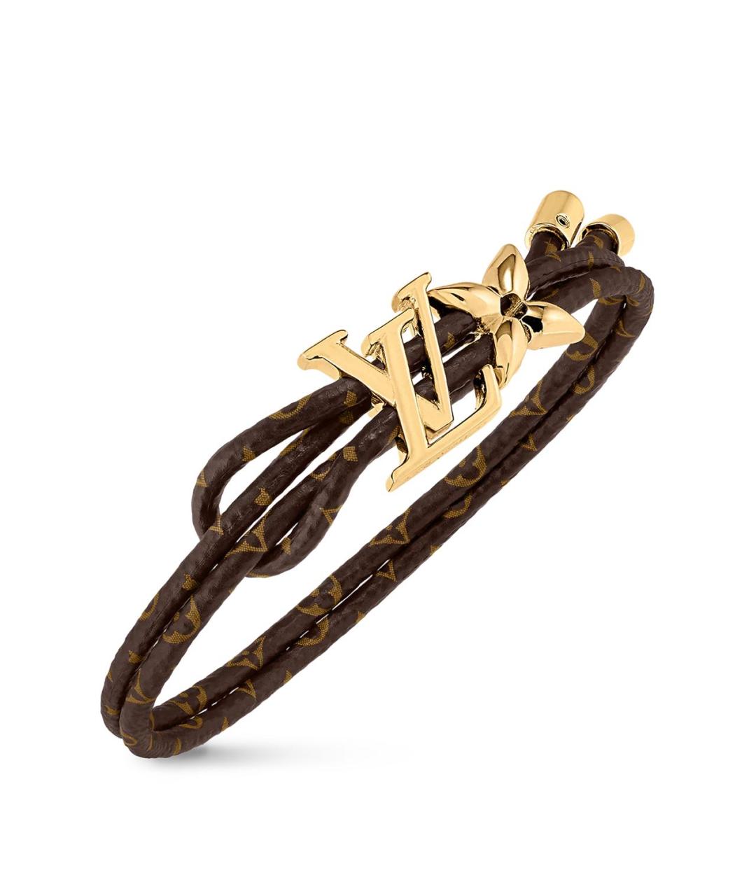 LOUIS VUITTON Коричневый браслет, фото 2