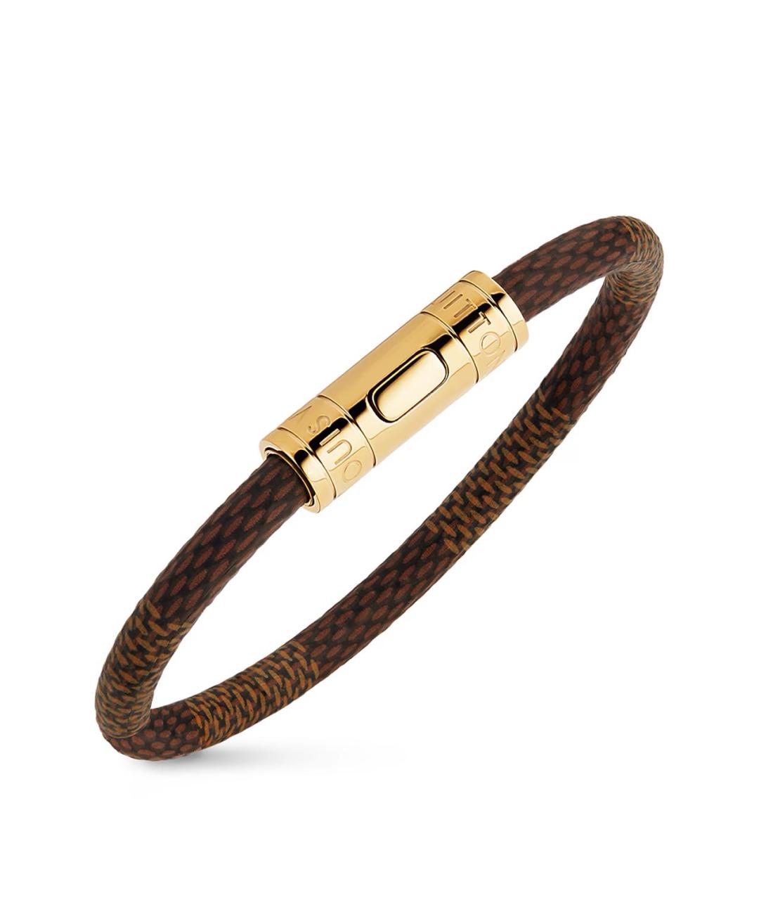 LOUIS VUITTON Коричневый браслет, фото 2
